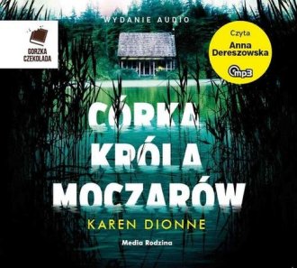 Córka króla moczarów - pudełko audiobooku