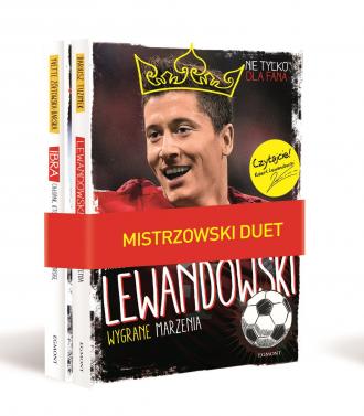 Lewandowski / Ibra. PAKIET - okładka książki