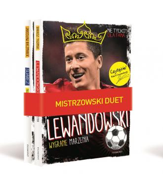 Lewandowski i Suarez - okładka książki