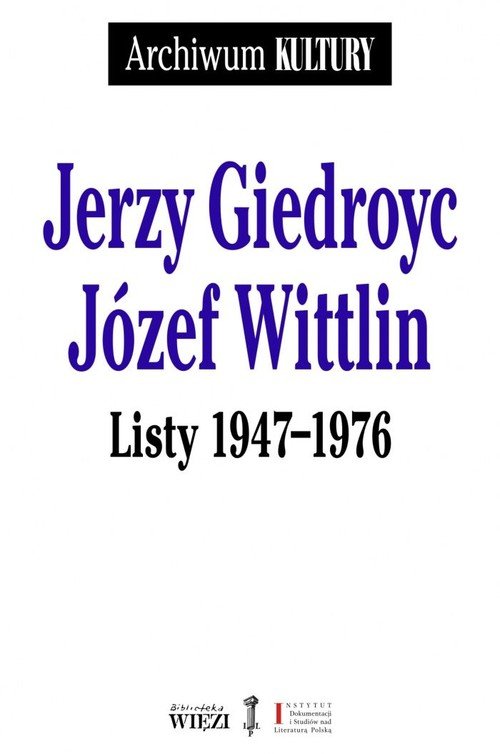 Listy 1947-1976 - okładka książki
