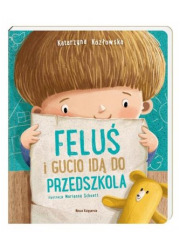Feluś i Gucio idą do przedszkola - okładka książki