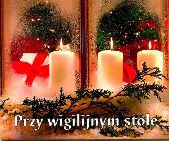 Przy wigilijnym stole - okładka książki