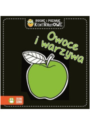 Rosnę i poznaję kontrastowe. Owoce - okładka książki