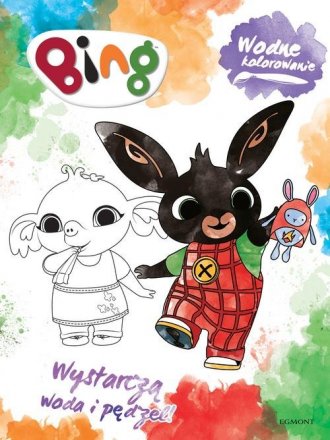 Bing. Wodne kolorowanie - okładka książki