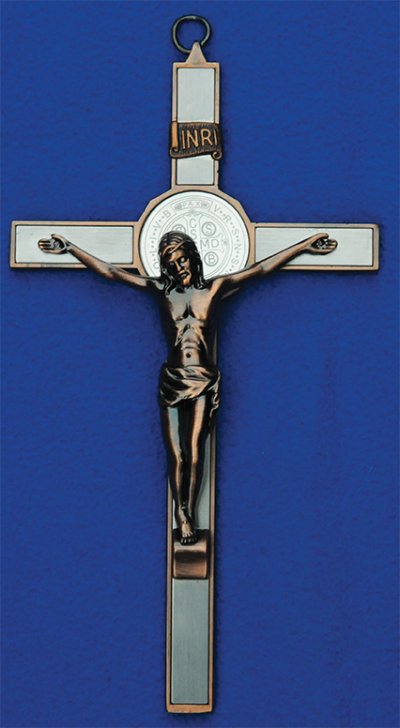 Cudowny Krzyż św. Benedykta (ścienny, - zdjęcie dewocjonaliów