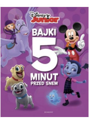 Disney Junior. Bajki 5 minut przed - okładka książki