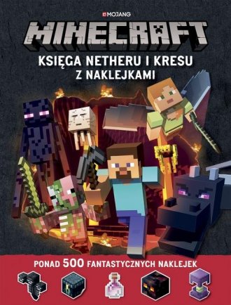 Minecraft Księga Netheru i Kresu - okładka książki