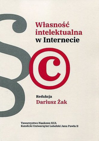 Własność intelektualna w Internecie. - okładka książki