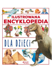 Ilustrowana encyklopedia dla dzieci - okładka książki