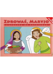 Zdrowaś Maryjo książeczka do kolorowania - okładka książki