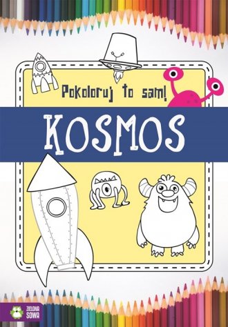 Pokoloruj to sam. Kosmos - okładka książki