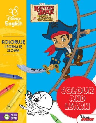 Colour and learn Jake Koloruję - okładka książki