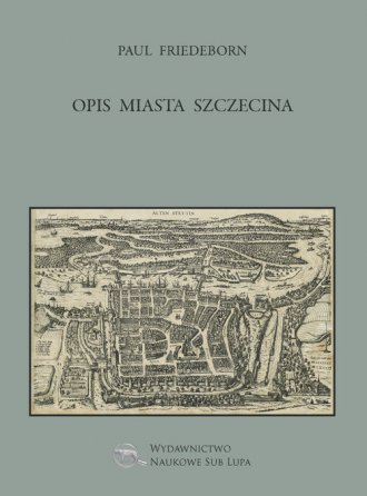 Opis miasta Szczecina - okładka książki