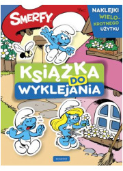 Smerfy. Książka do wyklejania - okładka książki