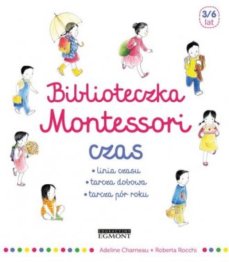 Biblioteczka Montessori Czas - okładka książki