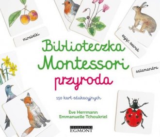 Biblioteczka Montessori Przyroda - okładka książki