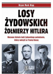 Losy żydowskich żołnierzy Hitlera - okładka książki