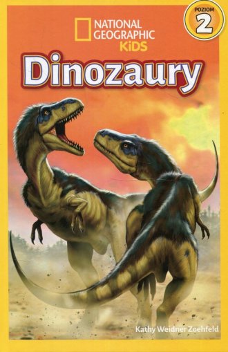 National Geographic Kids Dinozaury - okładka książki