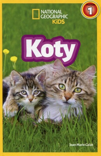 National Geographic Kids Koty Poziom - okładka książki