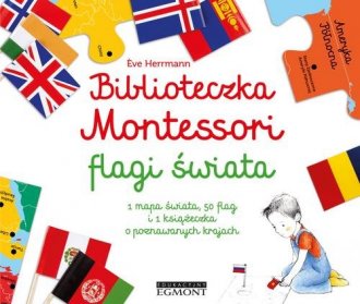 Biblioteczka Montessori. Flagi - okładka książki