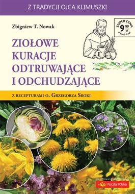 Ziołowe kuracje odtruwające i odchudzające. - okładka książki