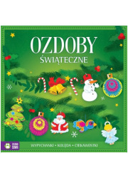 Ozdoby świąteczne - okładka książki