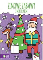 Zimowe zabawy z Mikołajem - okładka książki