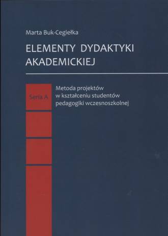 Elementy dydaktyki akademickiej. - okładka książki