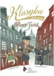 Klasyka młodzieżowa: Oliver Twist - okładka książki