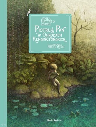 Piotruś Pan w Ogrodach Kensingtońskich - okładka książki