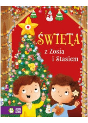 Święta z Zosią i Stasiem - okładka książki