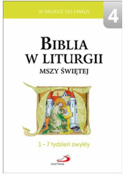 Biblia w liturgii Mszy Świętej. - okładka książki