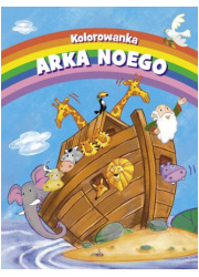 Kolorowanka. Arka Noego farbki - okładka książki