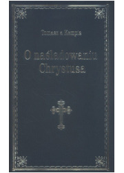 O naśladowaniu Chrystusa - granat - okładka książki