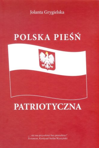 Polska pieśń patriotyczna - okładka książki