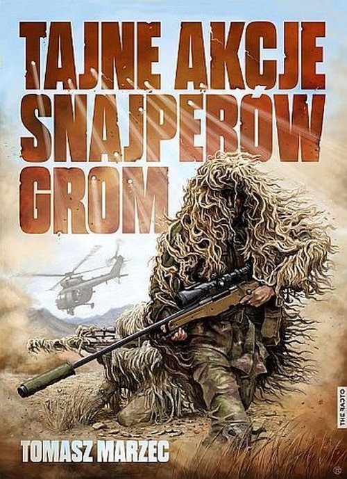 Tajne akcje snajperów GROM - okładka książki