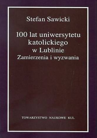 100 lat uniwersytetu katolickiego - okładka książki