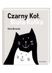 Czarny Kot. Biała Kotka - okładka książki