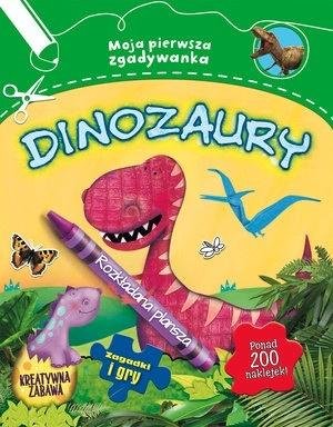 Moja pierwsza zgadywanka. Dinozaury - okładka książki