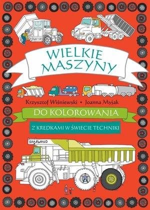 Wielkie maszyny do kolorowania - okładka książki