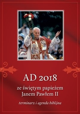 AD 2018 ze świętym papieżem Janem - okładka książki