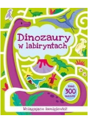 Dinozaury w labiryntach - okładka książki