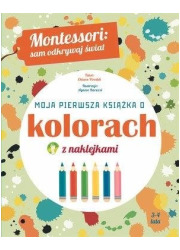 Montessori: Moja pierwsza książka - okładka książki