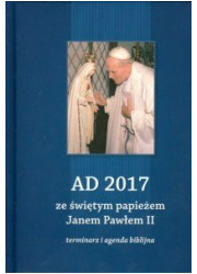 AD 2017 ze Świętym Papieżem Janem - okładka książki