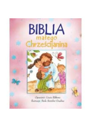 Biblia małego chrześcijanina różowa - okładka książki