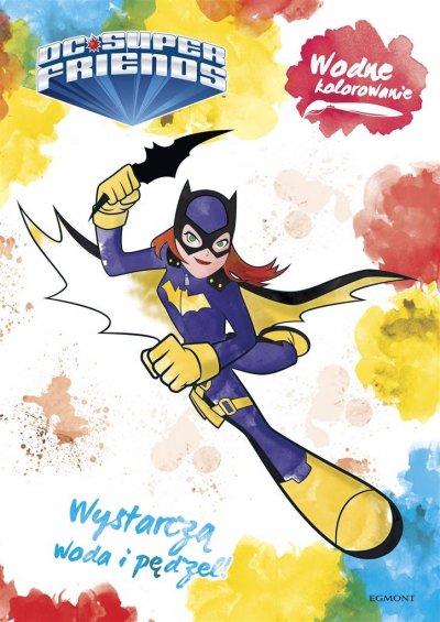 DC Super Friends. Wodne kolorowanie - okładka książki