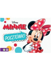 Disney Minnie Mouse. Kartki pocztowe - okładka książki
