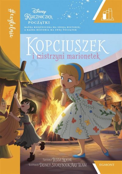 Kopciuszek i mistrzyni marionetek - okładka książki