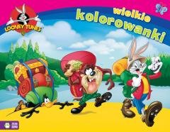 Looney Tunes. Wielkie kolorowanki - okładka książki