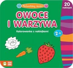 Maluszkowy świat. Owoce i warzywa - okładka książki